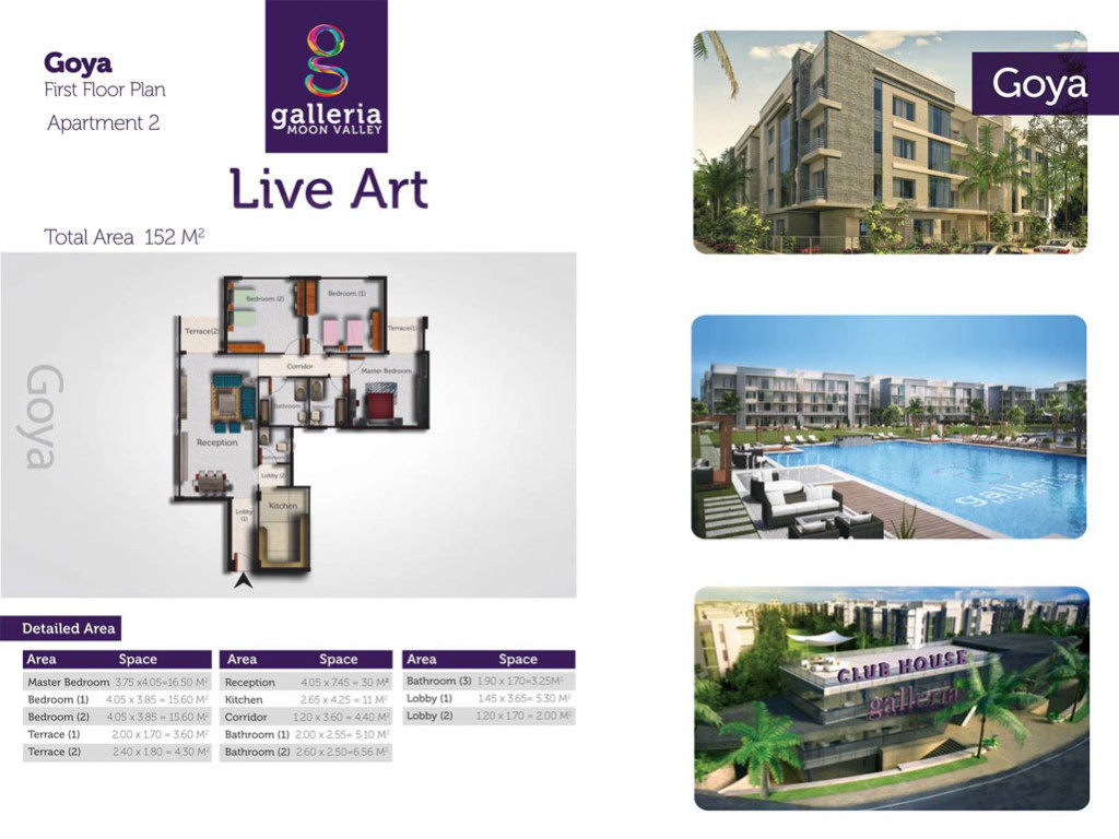 Apartment For Sale Galleria Moon Valley Reference 1238